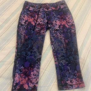 Beautiful floral workout pants